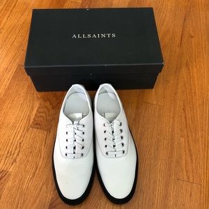 Leather and suede All Saints shoes